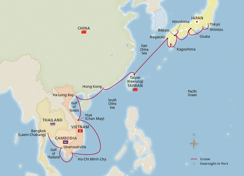 Southeast Asia Horizons Map