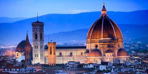 Florence Cathedral at Night