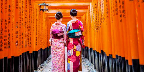 Kyoto-Geisha Women in Kyoto