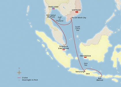 Southeast Asian Map
